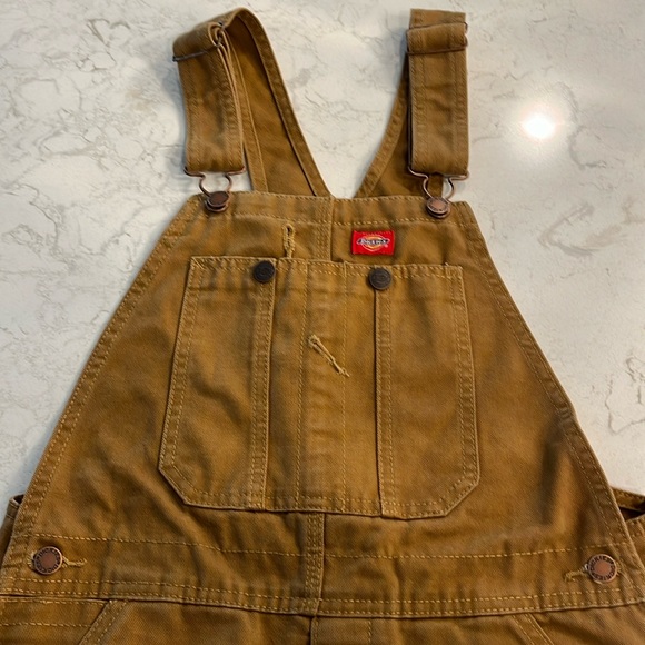 Dickies sz Large Youth Duck Overalls - Picture 2 of 11
